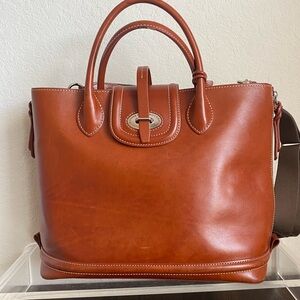 Dooney & Bourke Florentine Toscana Large Satchel Side Zip